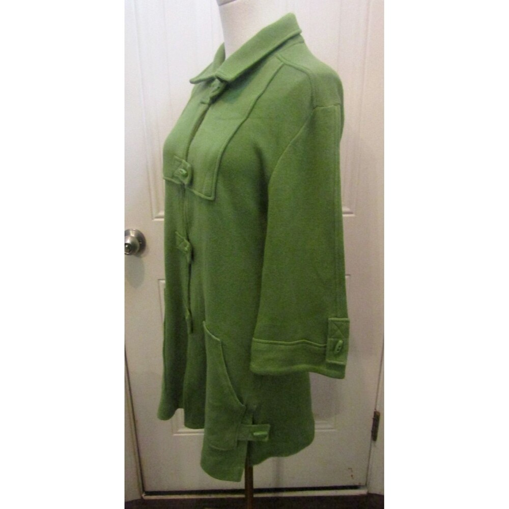 525 America Green Knit Toggle Sweater Coat Jacket – Small - Picture 5 of 9